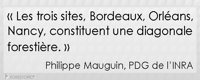 Citation de Philippe Mauguin, PDG de l'INRA