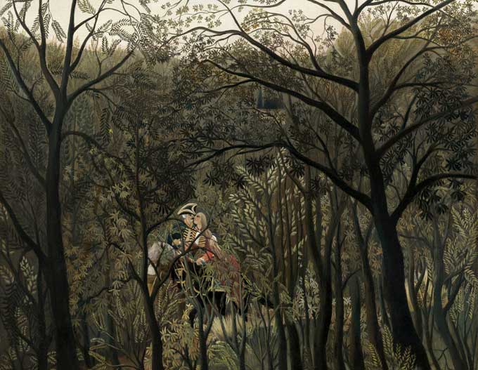 « Rendez-vous dans la forêt », par Henri Rousseau, 1889