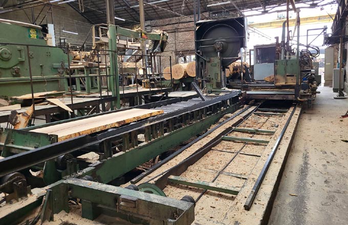 La scierie acquise par Forêt d’ici, fin 2025 (crédit photo: Forêt d’ici)