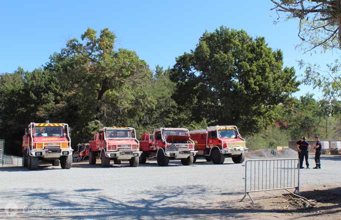 Moyens terrestres de lutte contre les feux de forêt (crédit photo: CC/Forestopic)