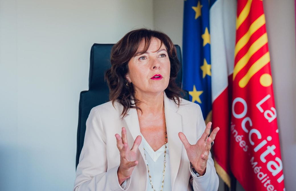Carole Delga (crédit photo: Léo Arcangeli/Région Occitanie)