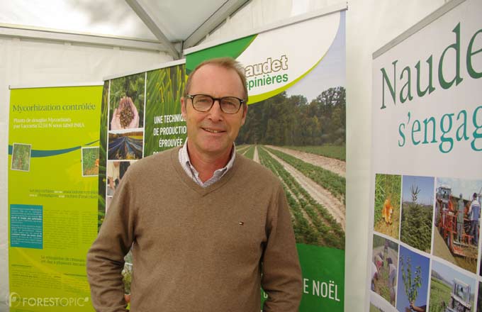 Frédéric Naudet, président de Pépinières Naudet et de l’Unep Reboiseur