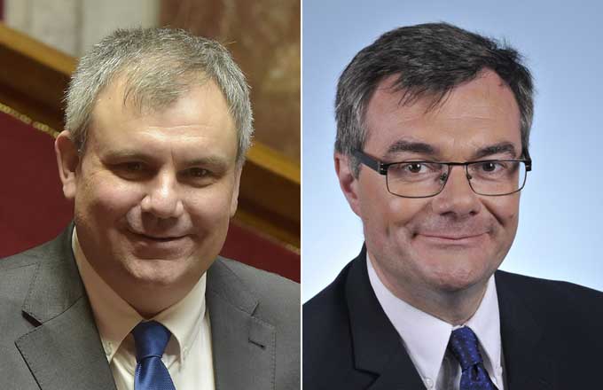 De gauche à droite: les députés Laurent Furst et Rémy Rebeyrotte