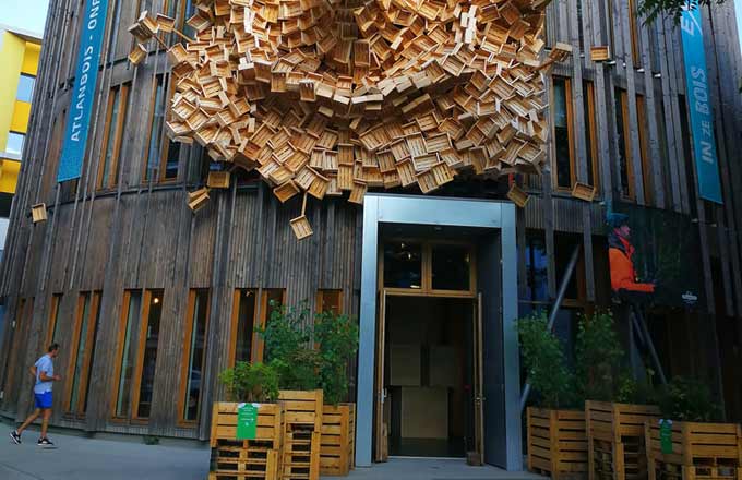 Le Bâtiment B de Nantes où Néosylva vient de transférer son siège social