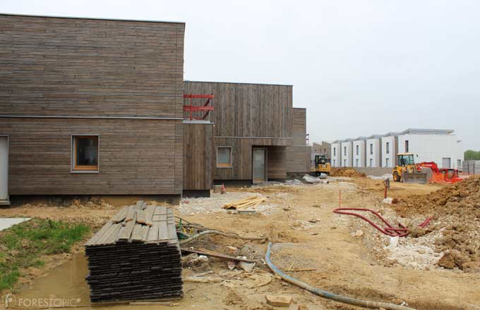 Chantier de construction à Bussy-Saint-Georges, projet d’aménagement conduit par l’EPA Marne, 2019 (crédit photo: CC/Forestopic)