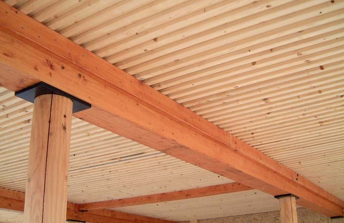 Sous-face du plancher bois « Lignadal »