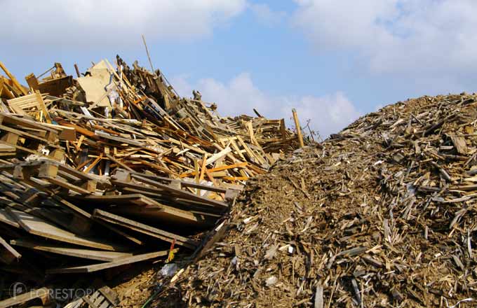 Le bois de recyclage en crise de débouchés, un défi pour le contrat de filière