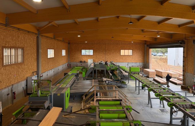 La nouvelle installation prévoit de produire 8 000 m³ par an (photo: droits réservés)