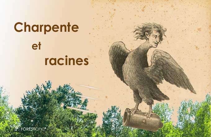 Illustration Forestopic. À partir de l’estampe: Harpie chassée de la forêt de Rambouillet, anonyme, vers 1830, CC0 Paris Musées / Musée Carnavalet
